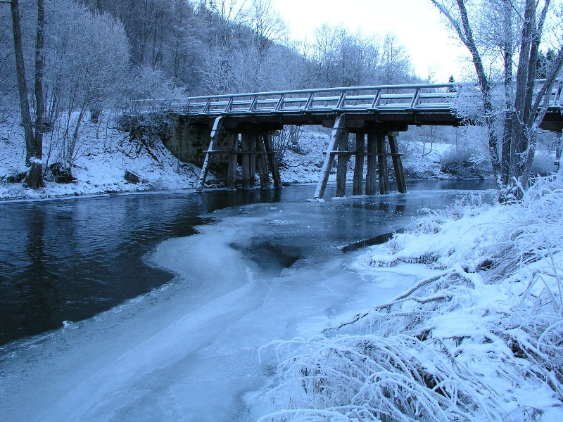 Neckar-im-Winter